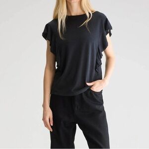 Bellerose Frum shirt in Black so cute! BNWT!